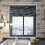 Dark Gray Wave Pattern Curtain Valance 54 x 18 Inch Rod 1