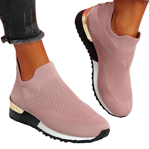 Women's Running Sandals Stretch Cloth Size 40 Pink 1