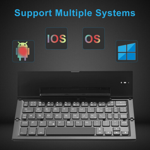 Foldable Bluetooth Keyboard for Smartphones Ultra-Slim 1