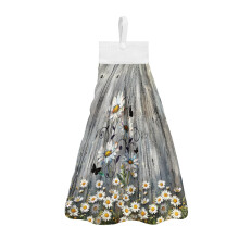 Serviettes Daisy pour la cuisine et la salle de bain – absorbantes
