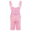 Herre denimshorts i pink, lige pasform med bryst 4