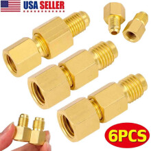 R134a to R12 Fitting Adapter Set 6 Pcs