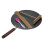 Flat griddle pan for crepes and pancakes with spreader and 7