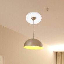 White Farmhouse Ceiling Medallion Replacement Plate