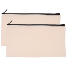 Zipper Bill Bags Money Pouches 2 pcs