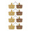 Brake Pads for Scooters 29.5 x 29 mm Optimized Stopping 1