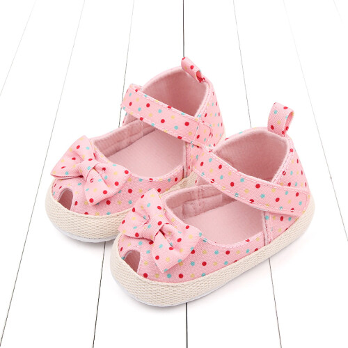 Baby Sandals Soft Sole Breathable Red Size 4 1