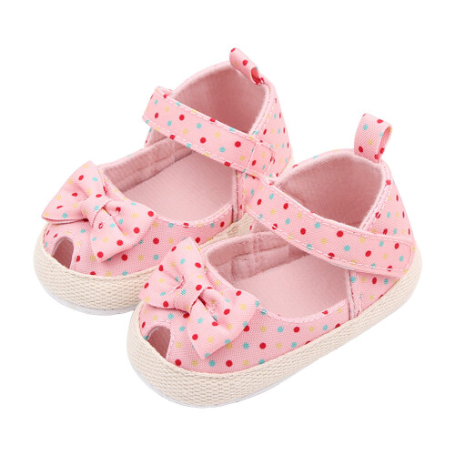 Baby Sandals Soft Sole Breathable Red Size 4 2