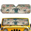Foldable Turtle Mandala Sun Shade for Jeep Wrangler 1