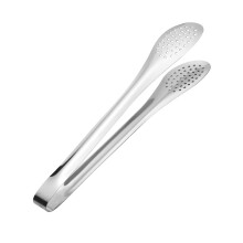 Stainless Steel Grill Tongs 14 inch with Locking Mechanism