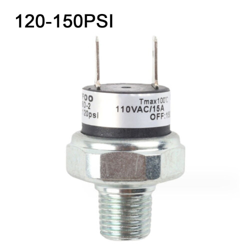 Air Compressor Pressure Switch 120-150 PSI 1/4" NPT AC110V