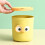 Yellow Owl Desktop Trash Can with Swing Lid 1pc 3