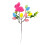 Artificial Easter Egg Branches with Bunny Berries and Leaves 1