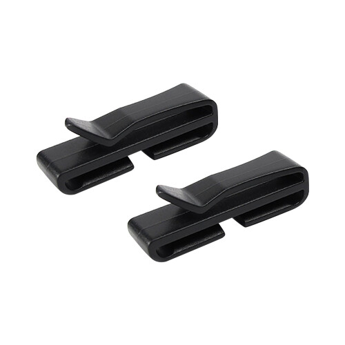 Ski Helmet Goggle Belt Clip 2 pcs with Double-Sided Tape