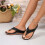 Women's Summer Wedge Sandals Black Size 9 6
