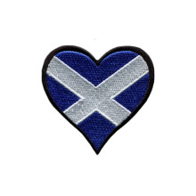 Scotland Flag Patch Embroidered Tactical Iron-On or Sew-On