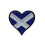 Scotland Flag Patch Embroidered Tactical Iron-On or Sew-On 1