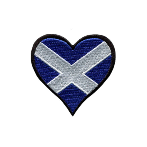 Scotland Flag Patch Embroidered Tactical Iron-On or Sew-On