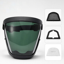 Tooltekt Anti-Dust Fog-Free Face Shield for Grinding and