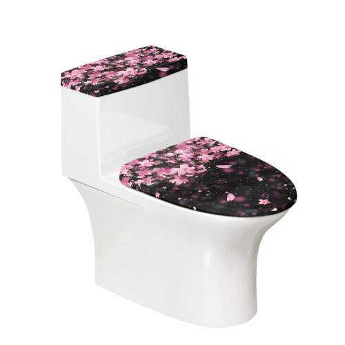 Støvbeskytter til toilettank, 2 dele, Cherry Blossom