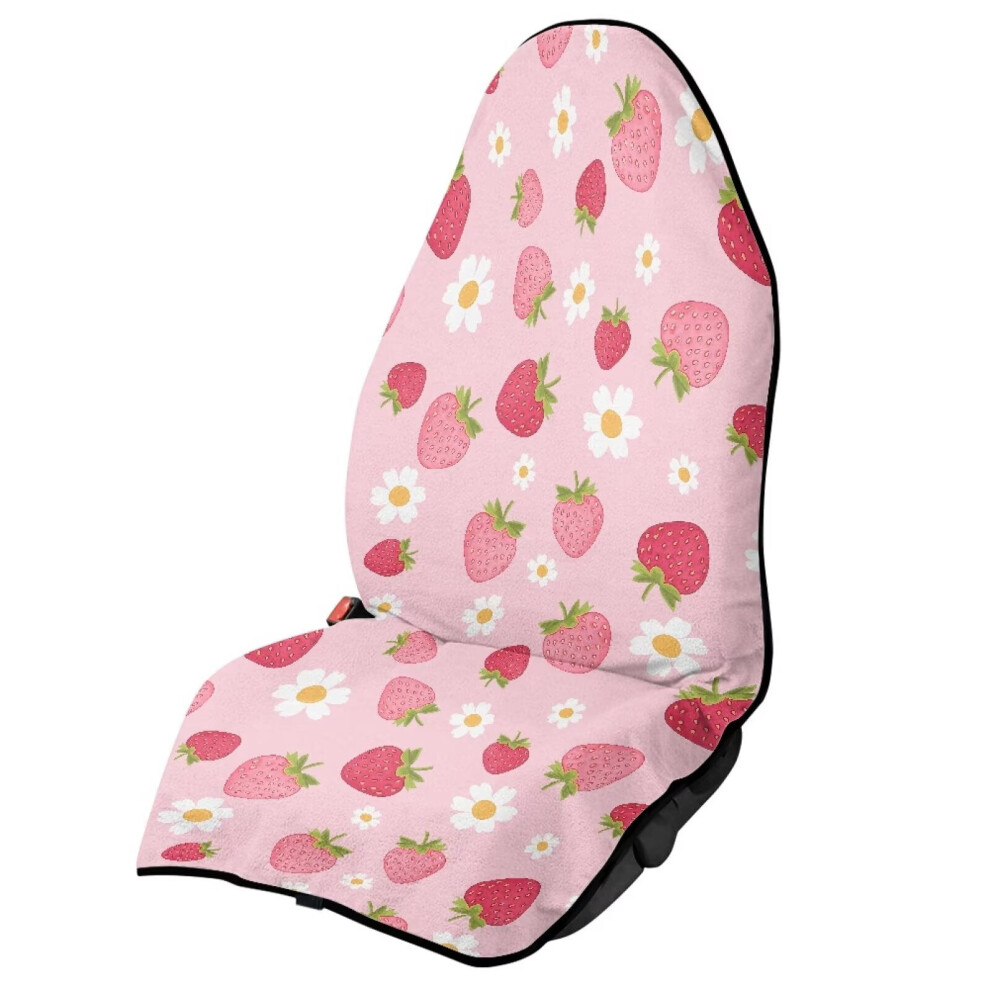 Strawberry Waterproof Car Seat Cover Universal Fit 9362892820748