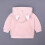 Babyjacke rosa Kapuzenpullover 0-3 Monate 8