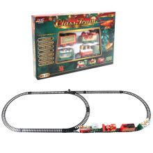 Electric Classic Train Set with Lights and Sound, Battery