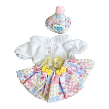 Duck Clothing for 15cm Doll Cartoon Cake Dress Set