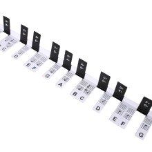 Piano Keyboard Stickers Removable Note Labels for Kids