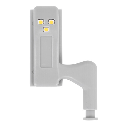 20Pcs Cabinet Cupboard Wardrobe LED Hinge Light  Sensor Lamp Warm White 2