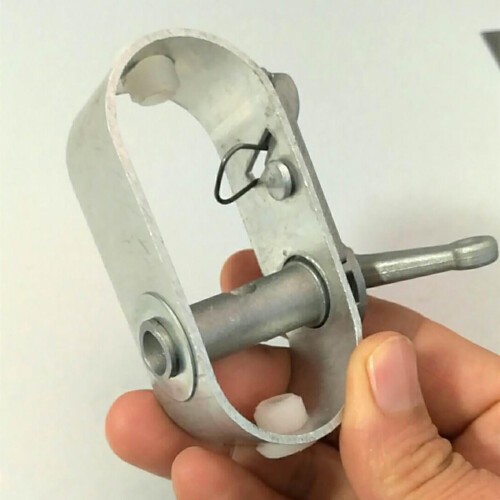 Weed Puller Tool Aluminum Wire Rope Tightener 7.8x6.4x2.3 cm