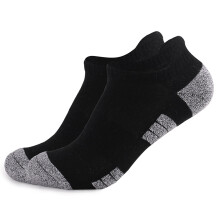 Men's No-Show Ankle Socks Black