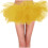 Dame Tyl Tutu Nederdel Gul S6-lags 1