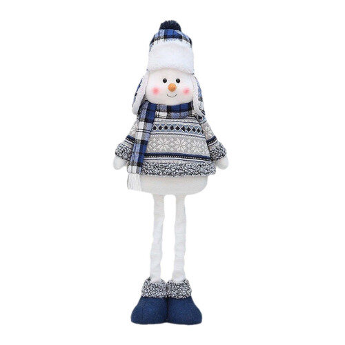 Santa Claus Plush Figurine Standing Decoration