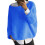Women's Crewneck Sweater Blue XL 1