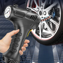 Portable Tire Inflator 150 PSI with LED Light Auto Stop