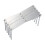 Stainless Steel Telescopic Kitchen Rack 0.45 lb 1