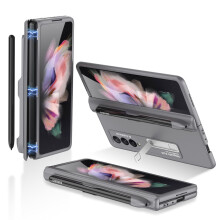 Samsung Galaxy Z Fold3 Hülle mit S Pen Halterung Grau