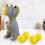 Dinosaur Ball Popper Toy with 5 Soft Foam Balls 1