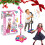 Kids Karaoke Machine with Mic, Adjustable Stand, Lights, 1