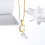 925 Sterling Silver Initial Pendant Necklace 18 inch 5