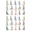 Decorative Handbook Sticker Sheet for Adults 3 Colors 1