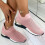 Women's Running Sandals Stretch Cloth Size 37 Pink 4