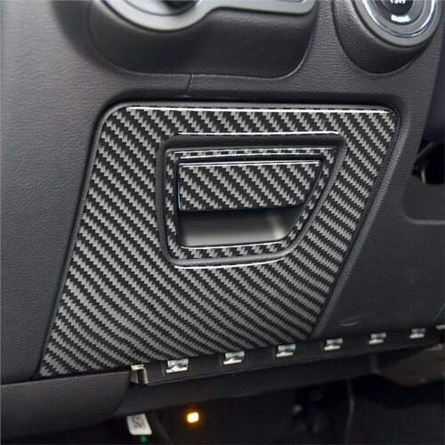 Driver Side Storage Box Panel Trim Carbon Fiber for  Ghibli 2014-2022 Interior Accessories 2