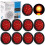 LED Trailer Tail Lights 4 Inch Round 10 Pack 1