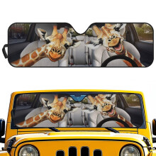 Giraffe Windshield Sun Shade for Jeep Wrangler TJ JK JL