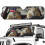 Foldable Capybara Windshield Sun Shade for Jeep Wrangler TJ 1