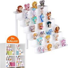 Magnetisches Regal für Tonies Figuren Metal Organizer 6 Ebenen Weiß — magnetische tonies regal, magnetisches lifewit regal, figurenset 6 ebenen