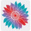Sunflower stencil reusable for wood floor wall tile acrylic 1