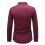 Solid Lapel Button Long Sleeve Blouse Business Wear 3